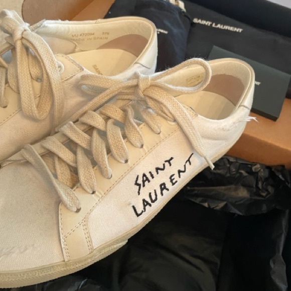 Saint Laurent sneakers 7.5 - Picture 6 of 13